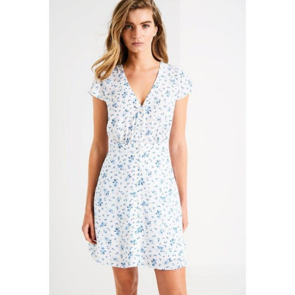 JACK WILLS Daisybank Floral Tea Dress Sz4